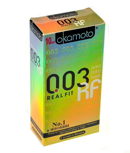 Презервативы OKAMOTO Real Fit No10 (10 шт)