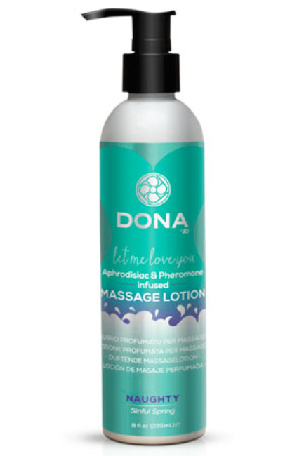 Увлажняющий лосьон для массажа Dona Massage Lotion Naughty Aroma Sinful Spring 235 мл
