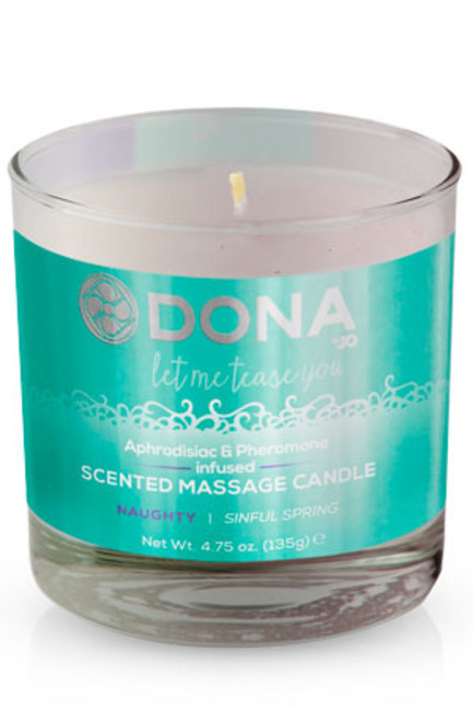 Массажная свеча Dona Scented Massage Candle Naughty Aroma Sinful Spring 135 г