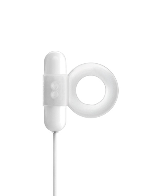 Эрекционное кольцо с клиторальным массажером с сетевым Usb адаптером Luv Ring