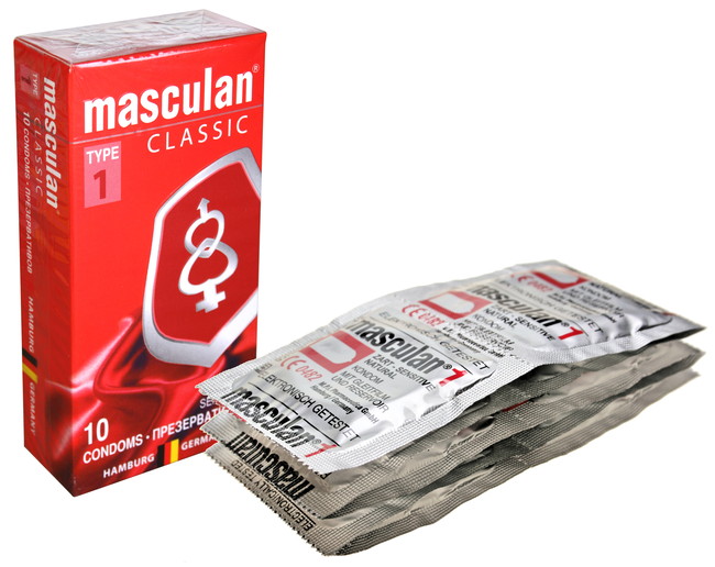 Презервативы Masculan тип 1 НЕЖНЫЕ (10 шт.)