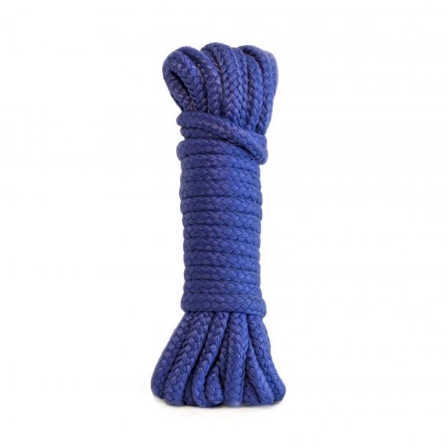 Веревка для связывания Bondage Rope (9 м , синий)