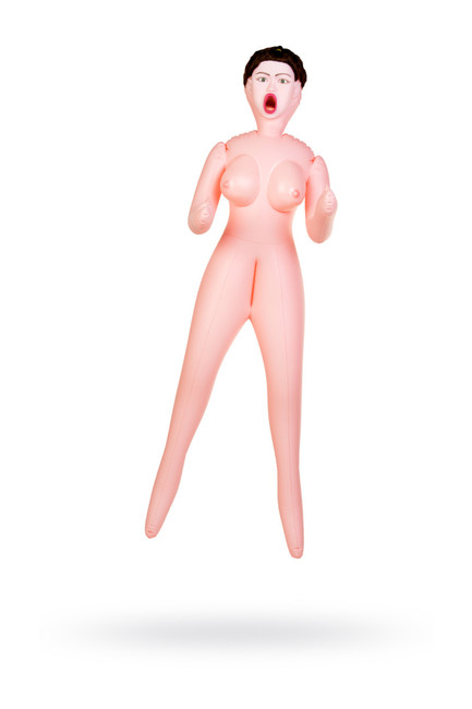 Большегрудая брюнетка с реалистичной вагиной Dolls X (3 отверстия)