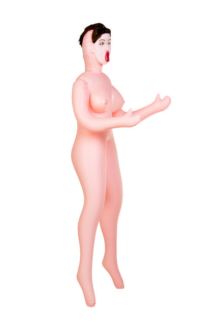 Большегрудая брюнетка с реалистичной вагиной Dolls X (3 отверстия)