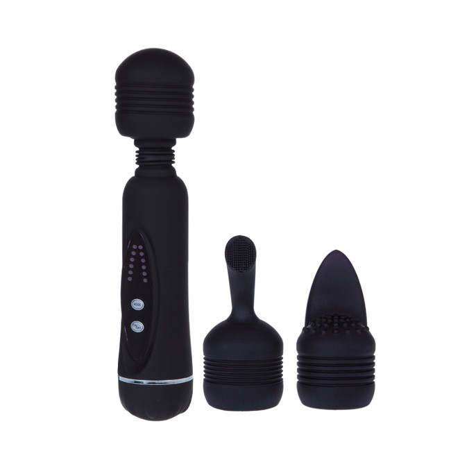 Вибромассажер Magical Massager c дополнительными насадкам (12 режимов)
