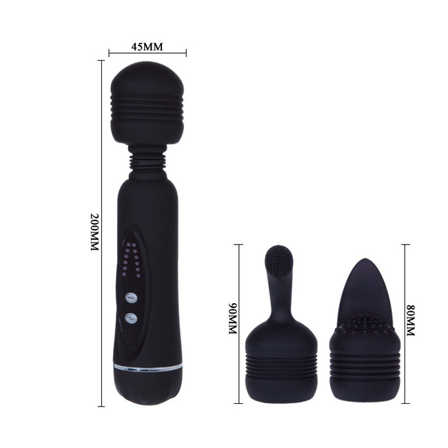 Вибромассажер Magical Massager c дополнительными насадкам (12 режимов)